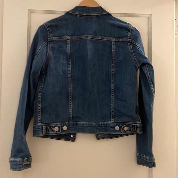 Levi’s Denim Trucker Dark Wash Jean Jacket - Picture 4 of 4